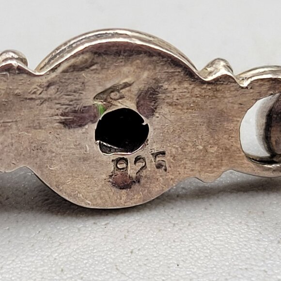 Rose Quartz Chip Bead Necklace Quartz Teardrop Sterling Pendant Wire Wrap - Picture 8 of 9